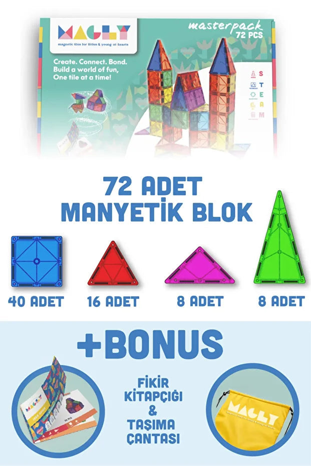 Kibloo Zeka Geliştirici Manyetik Set