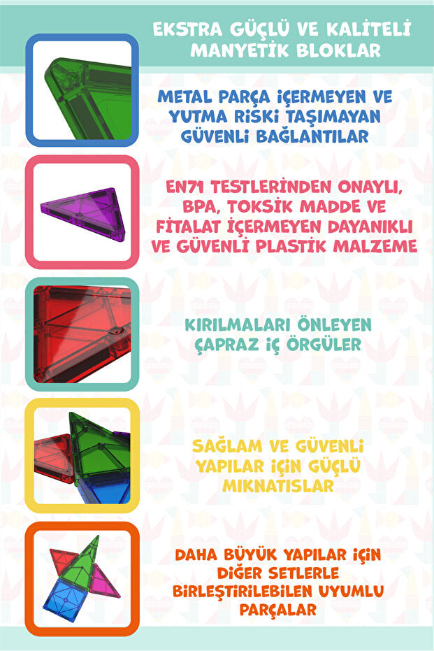 Kibloo Zeka Geliştirici Manyetik Set
