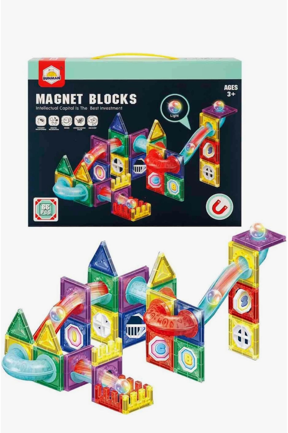 Kibloo-Manyetik Parkur Seti