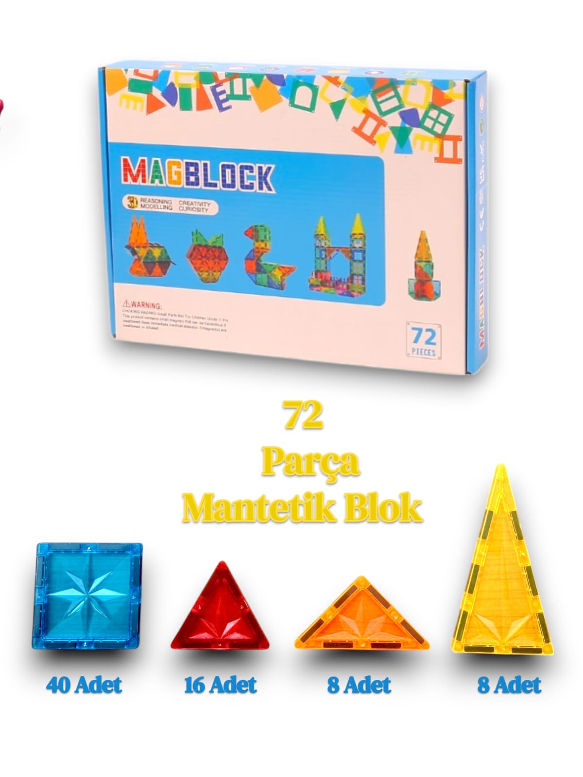 Kibloo Zeka Geliştirici Manyetik Set