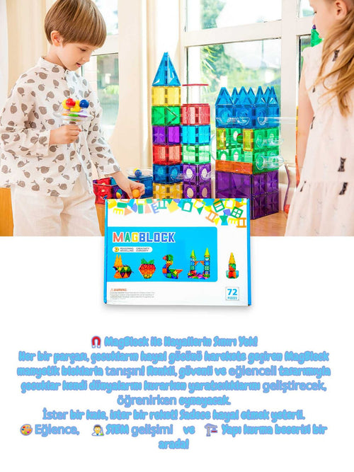 Kibloo Zeka Geliştirici Manyetik Set